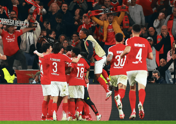 Benfica avanza tras empate dramático con&nbsp;Mónaco