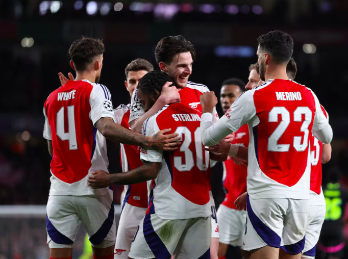 Arsenal Avanza a Cuartos de Champions con Victoria Global de&nbsp;9-3