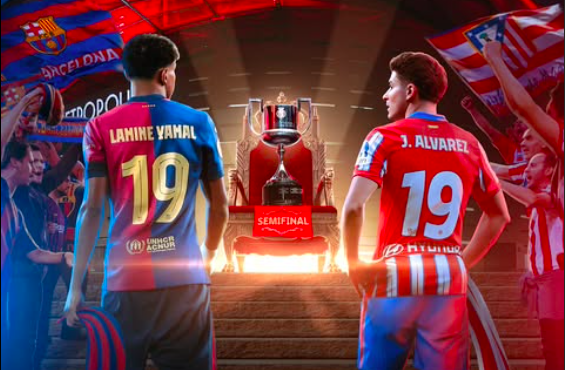 Atlético de Madrid vs FC Barcelona: Semifinales Copa del Rey&nbsp;2025