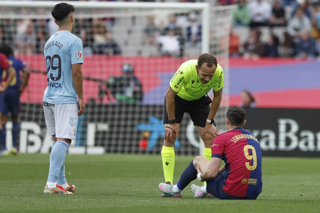Lewandowski vuelve al equipo del Barcelona para el partido de vuelta contra el Inter de Milán en la Liga de&nbsp;Campeones