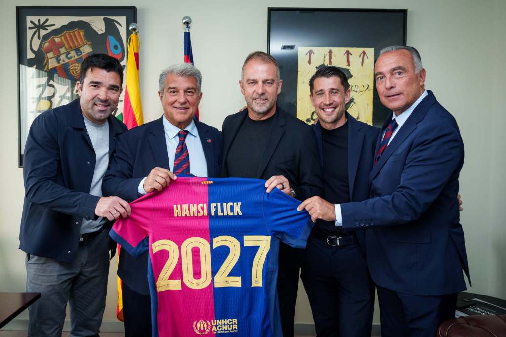 El Barça apuesta por su nuevo líder y renueva al técnico del triplete hasta&nbsp;2027