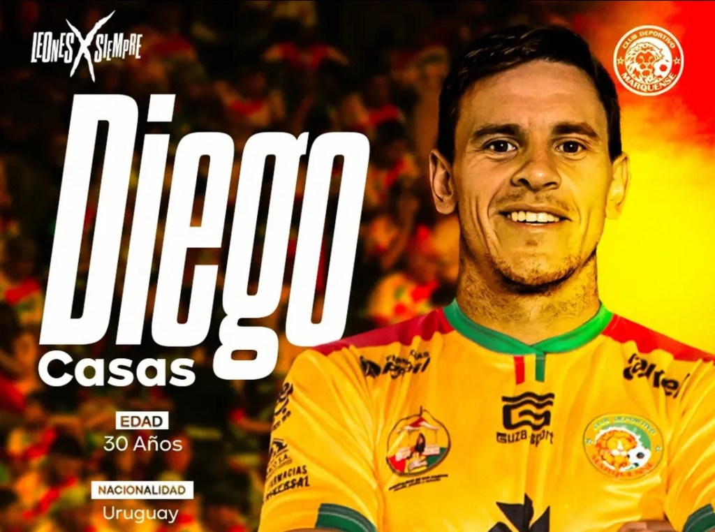 ¡Vuelve con hambre de gol! Diego Casas, el artillero uruguayo que promete encender el rugido de&nbsp;Marquense