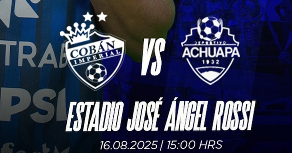 Cobán Imperial y Achuapa se enfrentan en un duelo decisivo por el Apertura&nbsp;2025