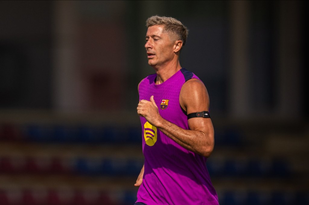 Golpe para el Barça: Lewandowski cae lesionado a una semana del debut&nbsp;liguero
