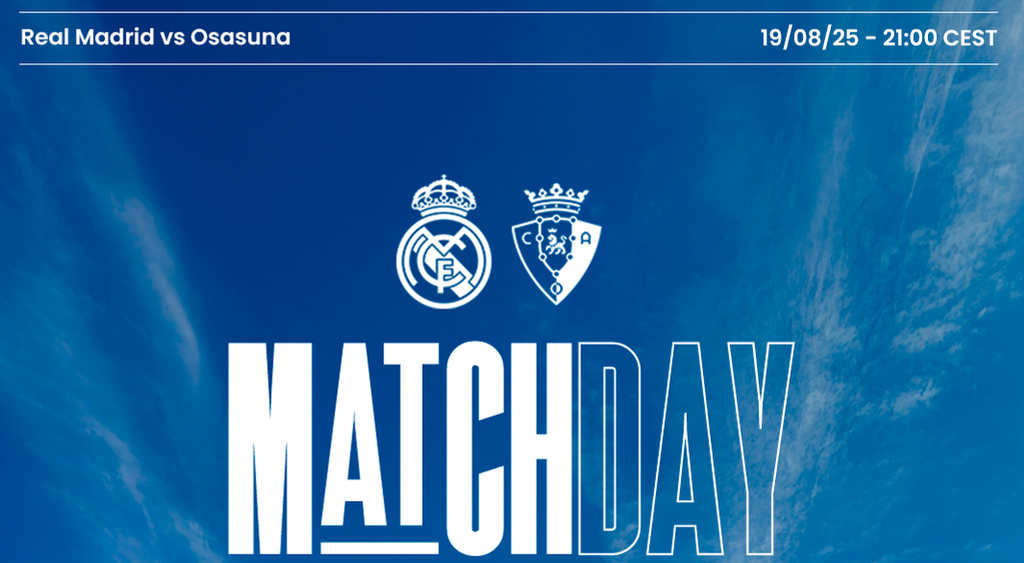 Real Madrid abre fuego en el Bernabéu: Osasuna, primer obstáculo del&nbsp;campeón
