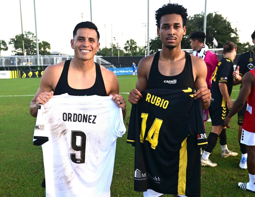 Ordóñez y Rubín: héroes guatemaltecos que brillan en la USL y celebran la amistad más allá del resultado&nbsp;✨🇬🇹⚽