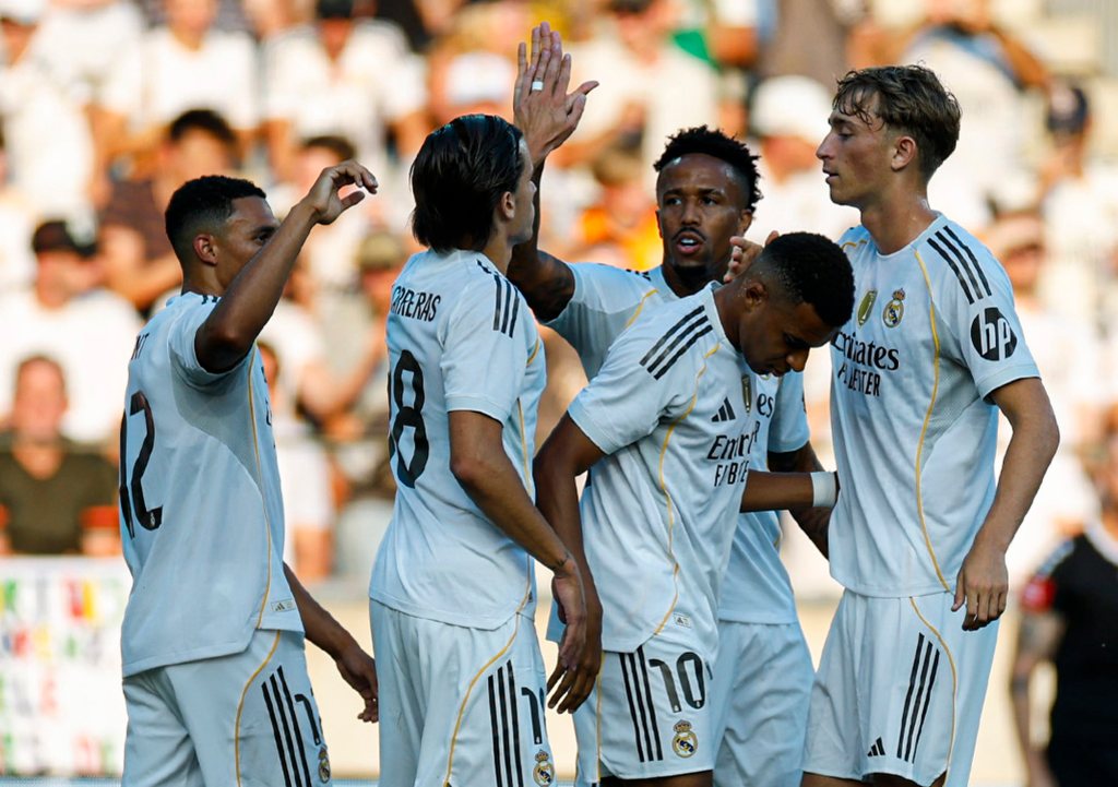 Estreno demoledor: Real Madrid arrasa 4-0 al WSG Tirol y enciende motores para&nbsp;LaLiga