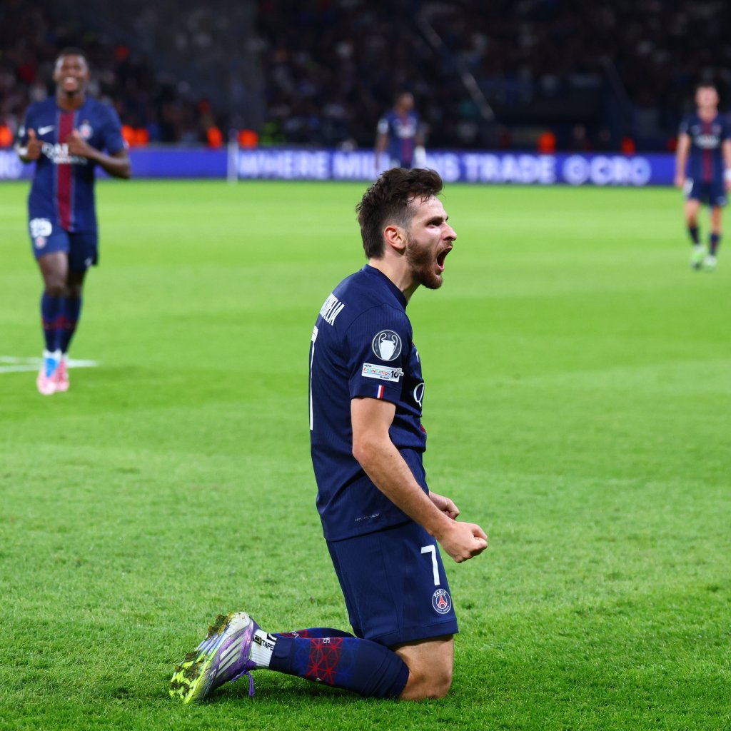 PSG arranca la defensa de la Champions con una goleada de autoridad ante el Atalanta&nbsp;(4-0