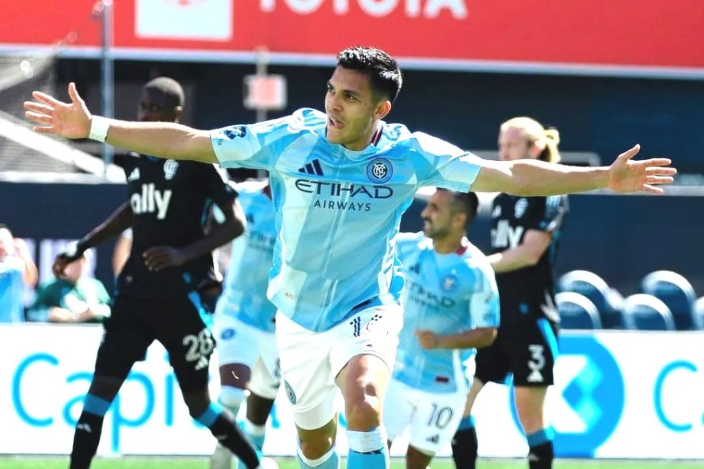 Alonso Martínez, imparable: doblete histórico y playoffs asegurados para&nbsp;NYCFC