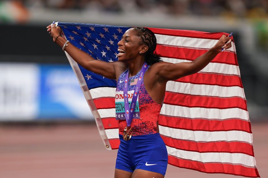 Melissa Jefferson-Wooden vuela al oro y escribe historia en Tokio 