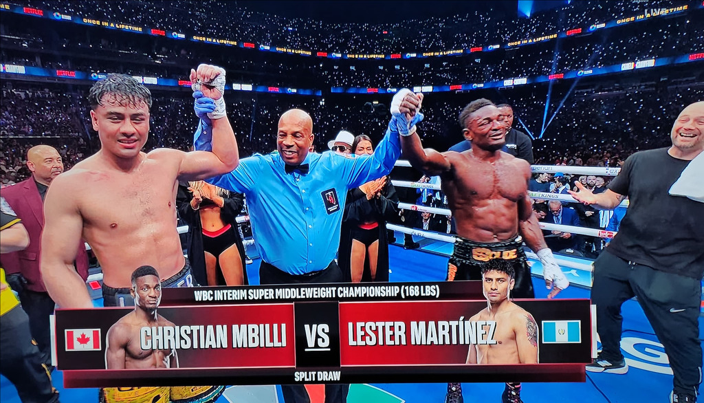 ¡Lester Martínez brilla en Las Vegas y mantiene su invicto tras épico&nbsp;empate!