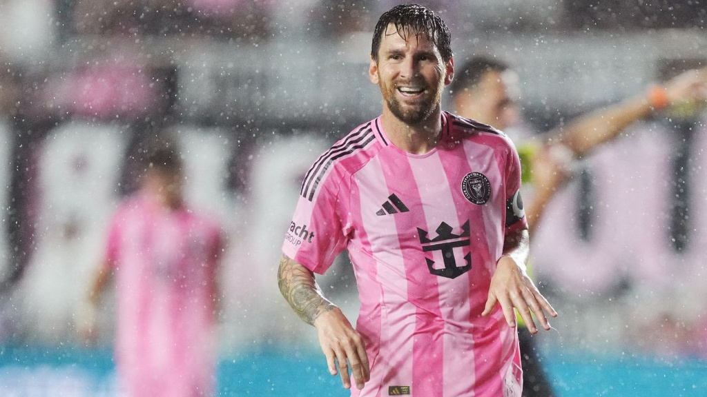Leo Messi sigue deslumbrando en la MLS: doblete y récord histórico con Inter&nbsp;Miami