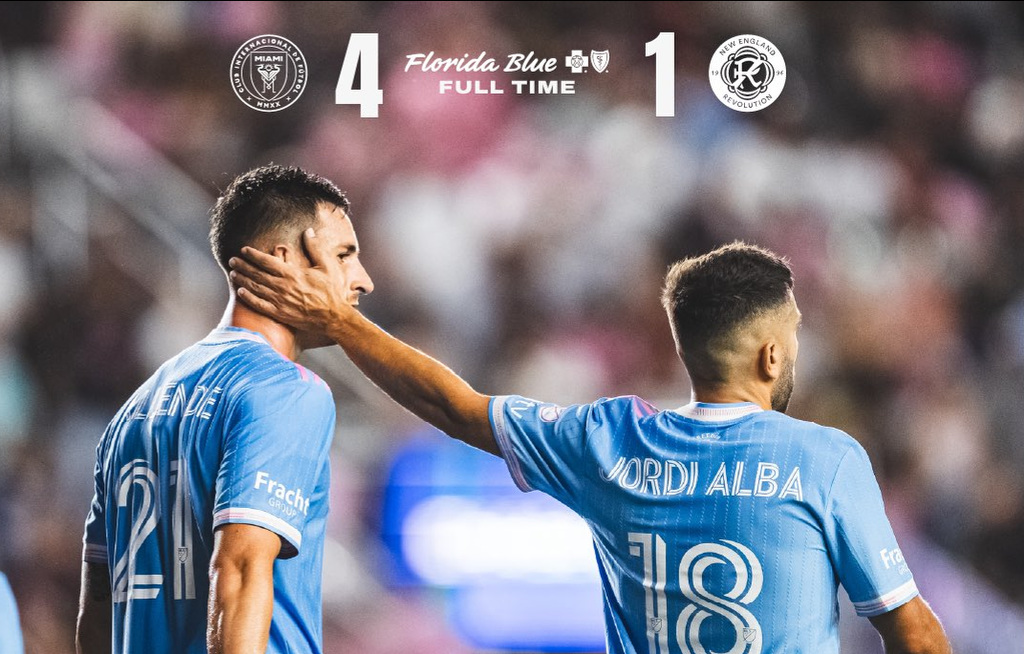 Inter Miami brilla y despide a Sergio Busquets en una noche de emociones y goles