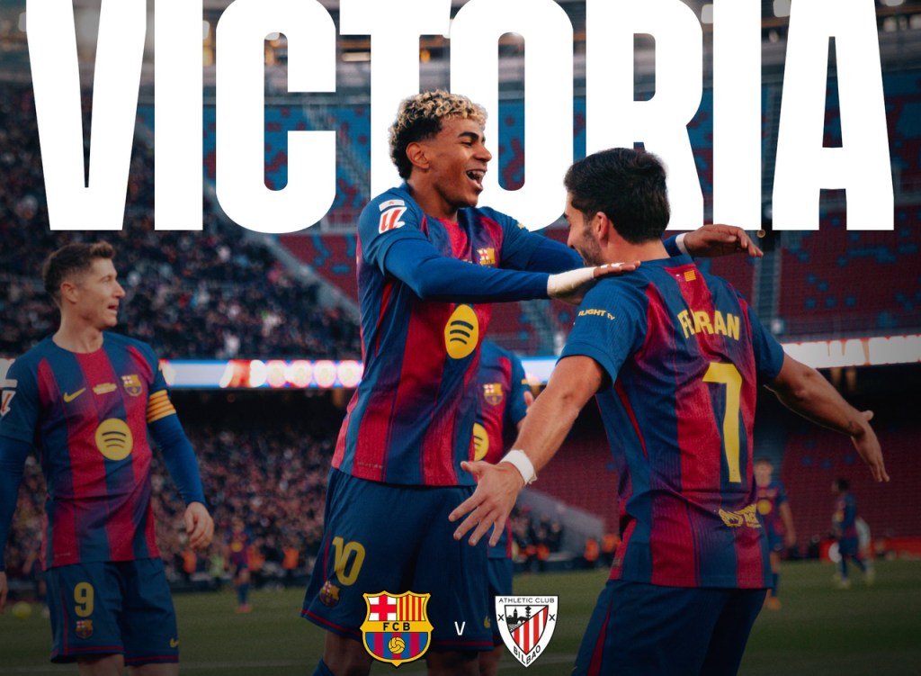 El Barça vuelve a casa con una goleada histórica y se adueña del&nbsp;liderato