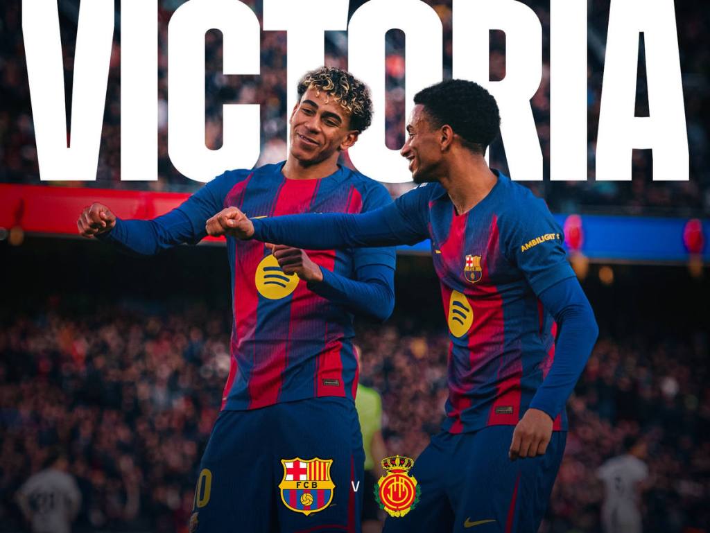 El Barça no afloja: goleada al Mallorca y liderato firme en&nbsp;LaLiga