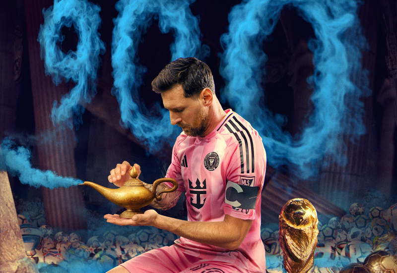 Messi llega a los 900 goles y firma otra página eterna en la historia del&nbsp;fútbol