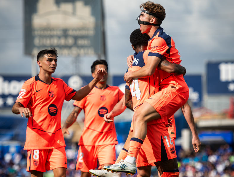 Barcelona golpea en el momento clave, se escapa en LaLiga y queda a un paso del&nbsp;título