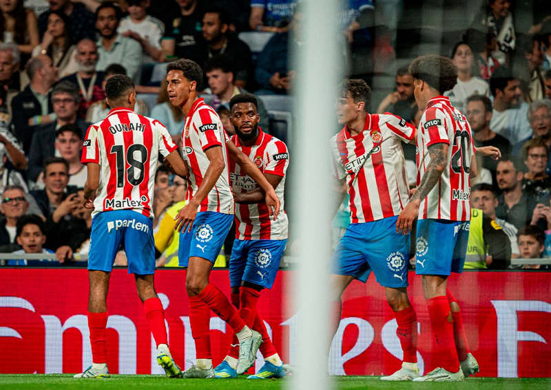 Madrid tropieza, La Liga se escapa: Girona le arrebata el pulso y el título se&nbsp;aleja