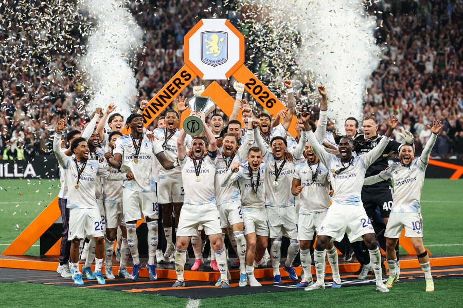 Aston Villa toca el cielo en Europa: Emery rompe 44 años de espera y conquista otra vez la Europa&nbsp;League