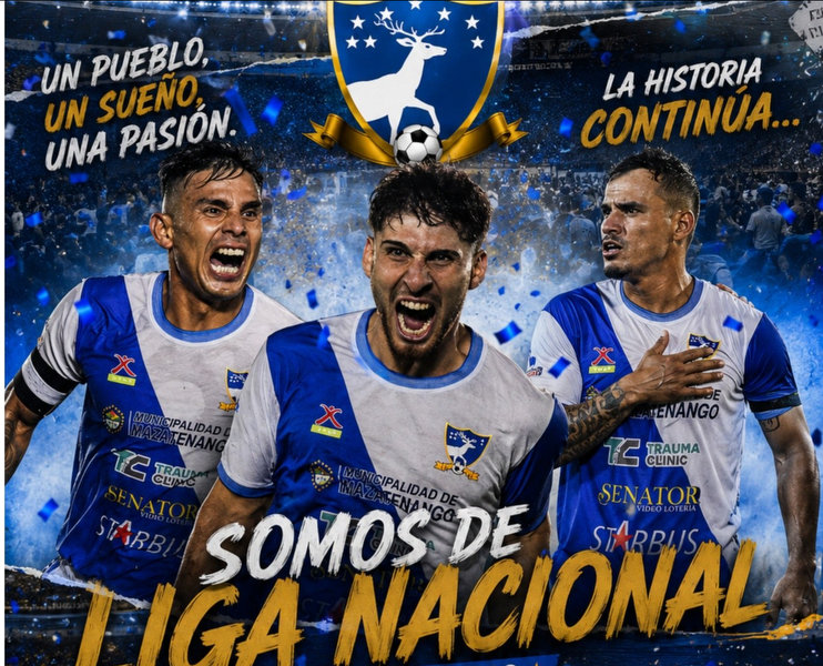¡El Gigante del Sur está de vuelta! Suchitepéquez regresa a la Liga Nacional después de ocho años de lucha y&nbsp;esperanza