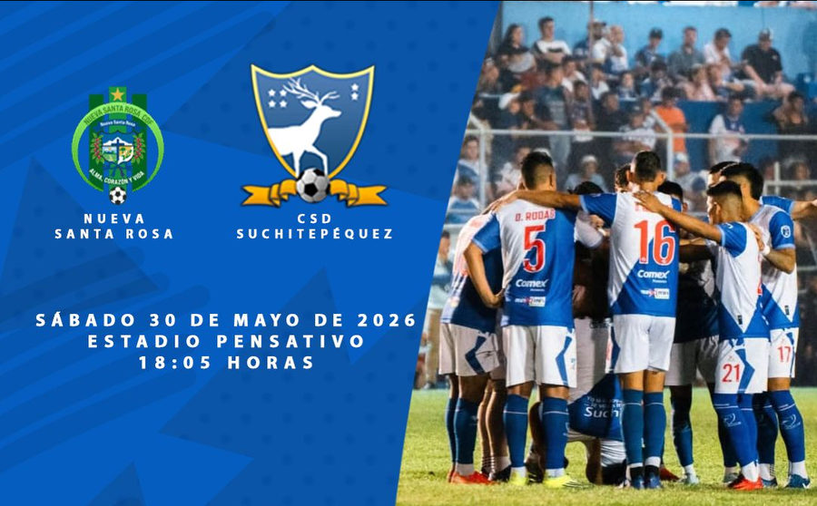 Nueva Santa Rosa y Suchitepéquez pelearán el último boleto a la&nbsp;Liga